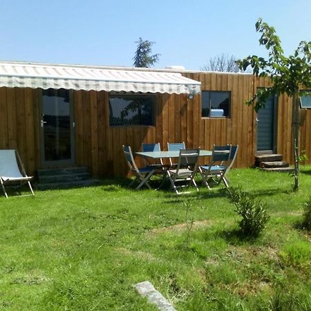 Mobil Home Vintage A La Ferme Des Buttons Rosnay  Exterior foto